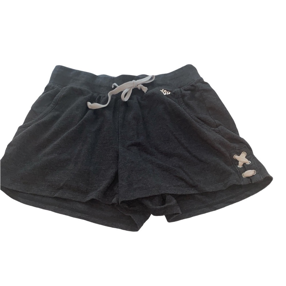Maurices shorts pull on drawstring waist side tie decoration pockets size small